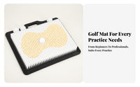 Golf Bunker Training Mat Target Area Bunker Practice Mat Ball-Holding Slots