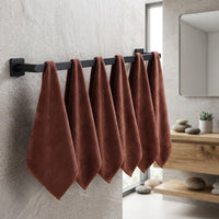 Quick Dry Microfibre Cloth and Microfibre Towel 30cm x 60cm, Plain Weave Microfibre Cloth for Car Interior and Household Cleaning Use