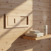 Sauna Air Inlet Wooden Wood Vent Cover Smooth Edges Wood Ventilation Panel
