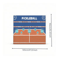 Pickleball Wall Sticker Indoor Pickleball Practice Target Wall Decal Targets Large Mat Long-Lasting for Beginners, Home, Garage