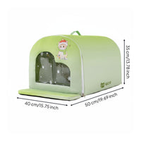 Cooling Pet House Spacious Design Enclosed Pet Cooling Bed Easy to Clean for Cats, Indoor