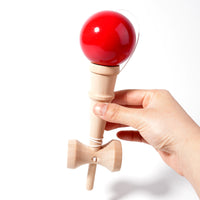 Beech Kendama Skill Ball Toy with Elastic Paint