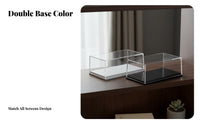 High Clarity 1:87 Scale Car Display Case Glueless Assembly Model Car Display Box Detachable Design for Collectors, Hobbyists