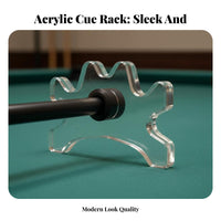 Branched Pool Bridge Head Lightweight Moosehead Cue Rest Transparent Pool Stick Holder