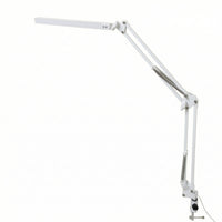 Space-Saving LED Desk Lamp with Clamp Folding Desk Lamp with Clamp Compact Reading Light Slim for Students