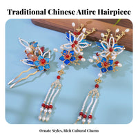 Chinese Traditional Chinese Attire Hair Accessories Intricate Elaboration Ing Traditional Chinese Attire Hair Accessory Ancient