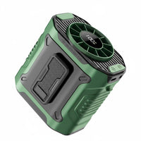 Hands-Unrestricted Design Waist Clip Fan Compact and Lightweight Portable Belt Fan Rechargeable for Outdoor Workers, Fishermen, Camping
