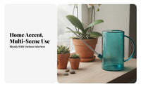 Long Spout Watering Can Modern Design Indoor Plant Watering Pot Lightweight Small Houseplant Waterer for Balcony, Office
