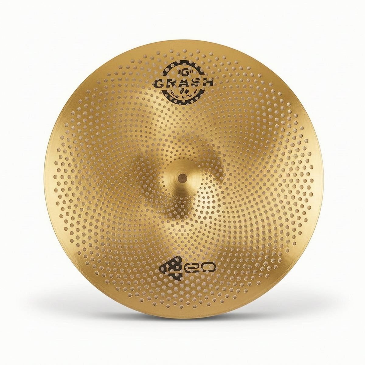Low Volume Cymbal Quiet Practice Cymbals Quieter for Apartment, Studio, Drummers