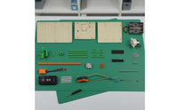 Clothes-Clothesline Rack Kit Remoteremotely-Operated Electric Clothesline Rack Model Electrically Powered STEM Project Kit for Students, Science Fair