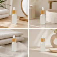 Amber Glass Dropper Bottles for Cosmetics and Essential Oils - 5ml, 15ml, 30ml, 50ml