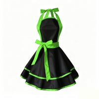 Waterproof Apron TPU Material Princess Apron Easy to Clean Covering Garment for Women