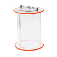 Replacement Polishing Drum Wear-Resistant Polishing Drum with Lid Efficient Barrel with Sealing Cover for Jewelers