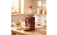 Countertop Nut Butter Maker Easy to Clean Peanut Butter Maker Detachable Sesame Grinder Anti-Slip for Home Cooks