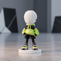 Swordsman Figurine Desktop Decoration Fencing Doll Collectible Style Home Decor for Shelf