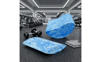 2 Pieces Long-Lasting Stretching Balance Instructor Lightweight Foam Wedge with Rocker Portable Stretching Wedge Compact for Yogis, Athletes, Home Gym, Rehab