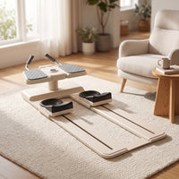 Stability Crawler Exercise Machine Ergonomic Core Training Machine with Phone Stand Compact Abdominal Glider Padded for Living Room