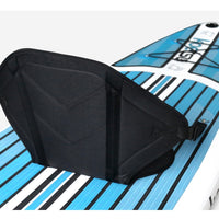 Adjustable Backrest Seat Cushion for Surfboard Kayak Accessories, Black Premium Seat