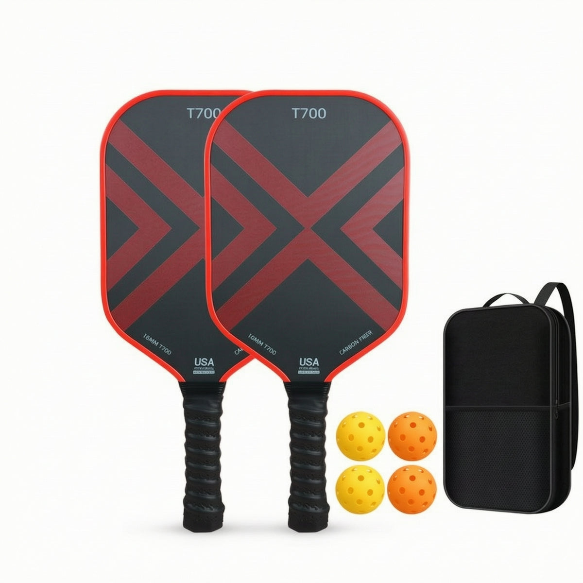 Carbon Fiber Pickleball Paddle Matte Pickleball Paddle Reinforced