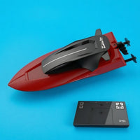 RC Speed Boat 2.4GHz Control Wireless Speedboat Rechargeable Speedboat Toy Working Lights
