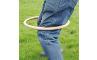 Wing Chun Leg Hoop Portable Wooden Wing Chun Circle Smooth Polished Surface Fighting Arts Thigh Hoop for Outdoor