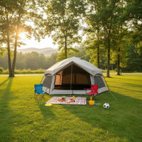 Quick Setup Fungus-Shaped House Tent Waterproof Automatic Instant Tent Ventilated Outdoor Shelter Portable for Families
