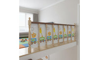 Thickened Balcony Protective Mesh Easy to Install Stair Guard Net Long-Lasting Polyester for Toddlers
