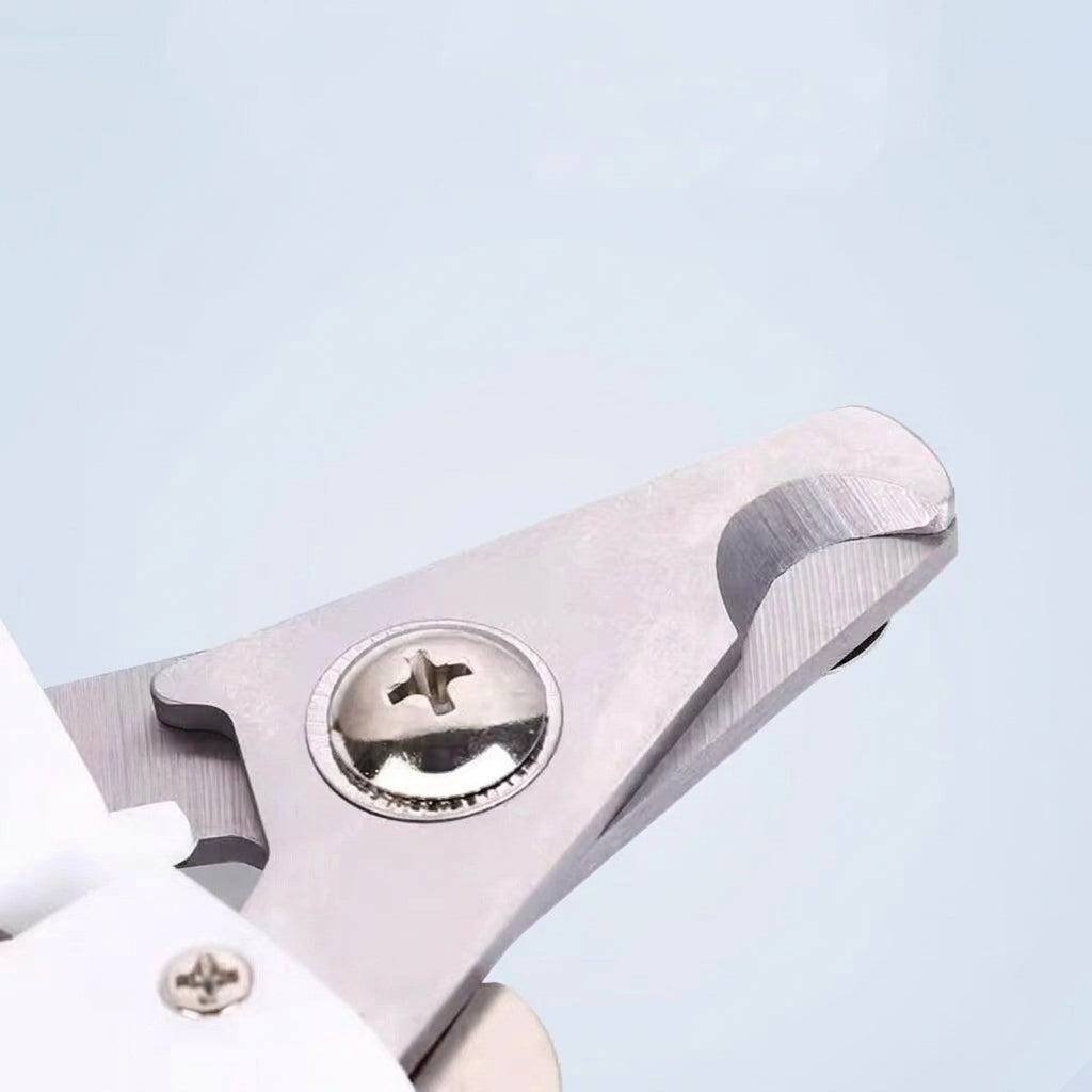 Nail Clippers and Nail File Set for Professional Grooming, Stainless Nail Clippers for Small Animals, Dog and Puppy Nail Clippers