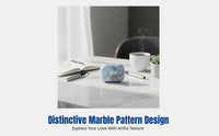 AirPods Case, Hard PC, Marble Pattern, Full Protection, Stylish, Multi-Model, Customizable
