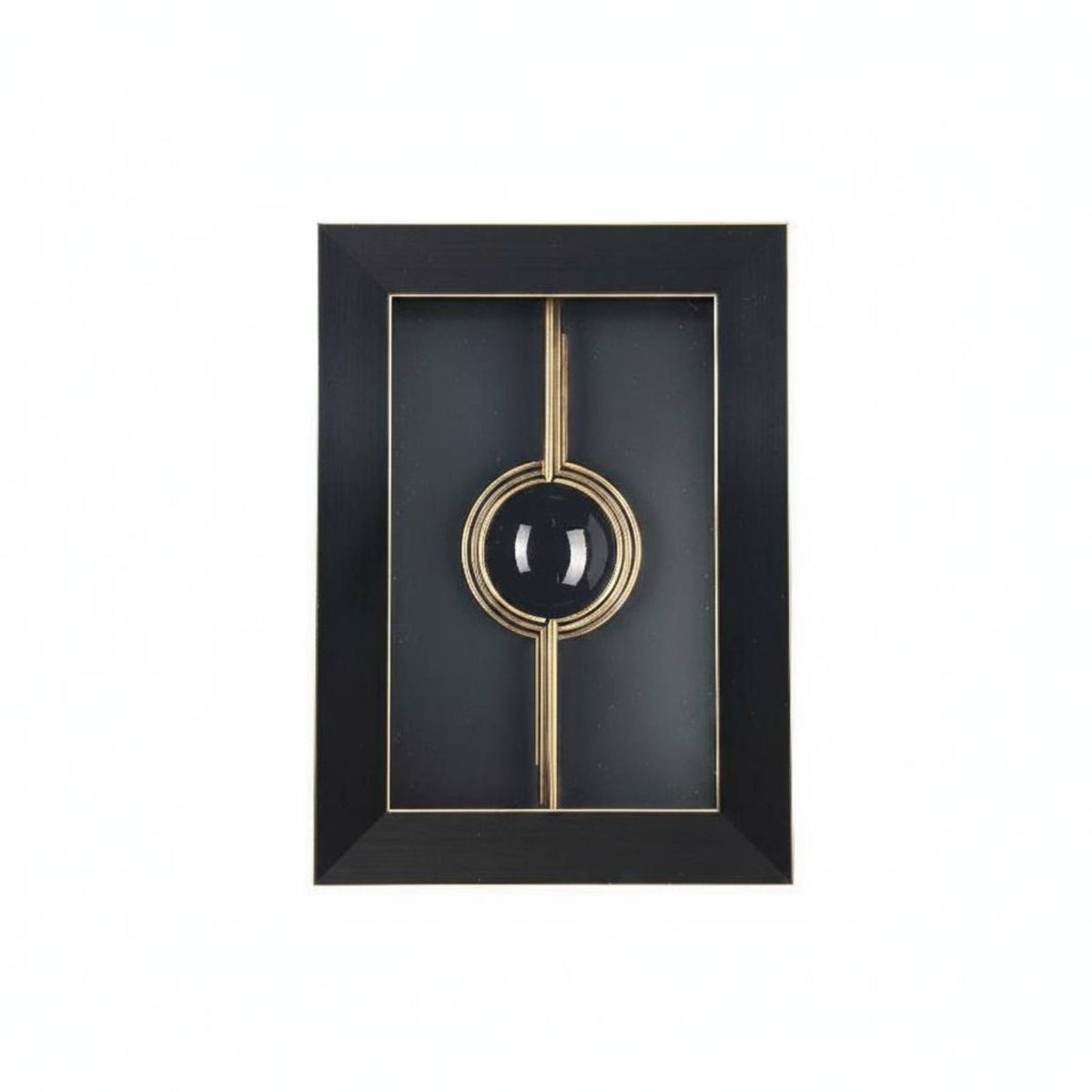 Layered Beveled Frame Ornament Circlet Pattern Home Decor