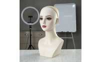 Hairpiece Mannequin Head Easy to Use Female Mannequin Head Stable Base for Photo Photography