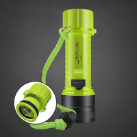 Rugged Flashlight with Wrist Strap Compact Handheld Flashlight Mini Torch for Night Work