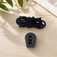 Elastic Paddle Board Securing Cord Flexible Deck Tie-down Rope with Buckle Heavy Duty Bungee Cords Weather Resistant for Paddleboarding, Water Sports