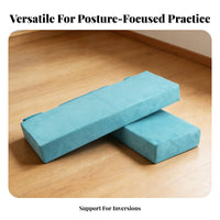 Fitness Shoulder Stand Pad Foldable Design Folding Fitness Bolster Versatile Detachable Inversion Cushion