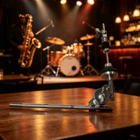 Cymbal Stacker with Clamp Space-Saving Cymbal Holder Attachment Compact Drum Hardware for Percussionists