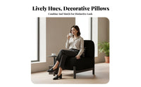 Chunky Single-Seater Sofa Wabi-Sabi Design Armchair high-end aesthetic Comfortable Seating for Homeowners, Business Owners