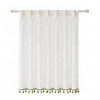 fine-particle barrierShield fine-particle barrierresistant Valance Hides Clutter peel-and-stick fine-particle barrier Screen adaptable Use Cabinet Curtain Easy Installation for Renters, Homeowners, Students, bookcase, Study Room, Bedroom, Kitchen