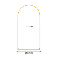 Moon Gate Gilded Arch-Colored Moon Arch Decorative for Weddings, Photo Backdrops