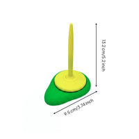 Yarn Winder with Green Fruit Base Smooth Tool Stable for Studios, Crocheters
