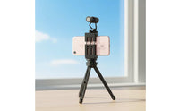 Cold Shoe Phone Holder Lightweight & Sleek Cold Shoe Phone Mount Metal Mobile Device Holder Secure Locking Grip for Vlogging
