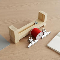 Easy to Use Wood Bracelet Loom Clamp Design DIY Bracelet Braiding Stand Polished Surface Cord Weaving Frame