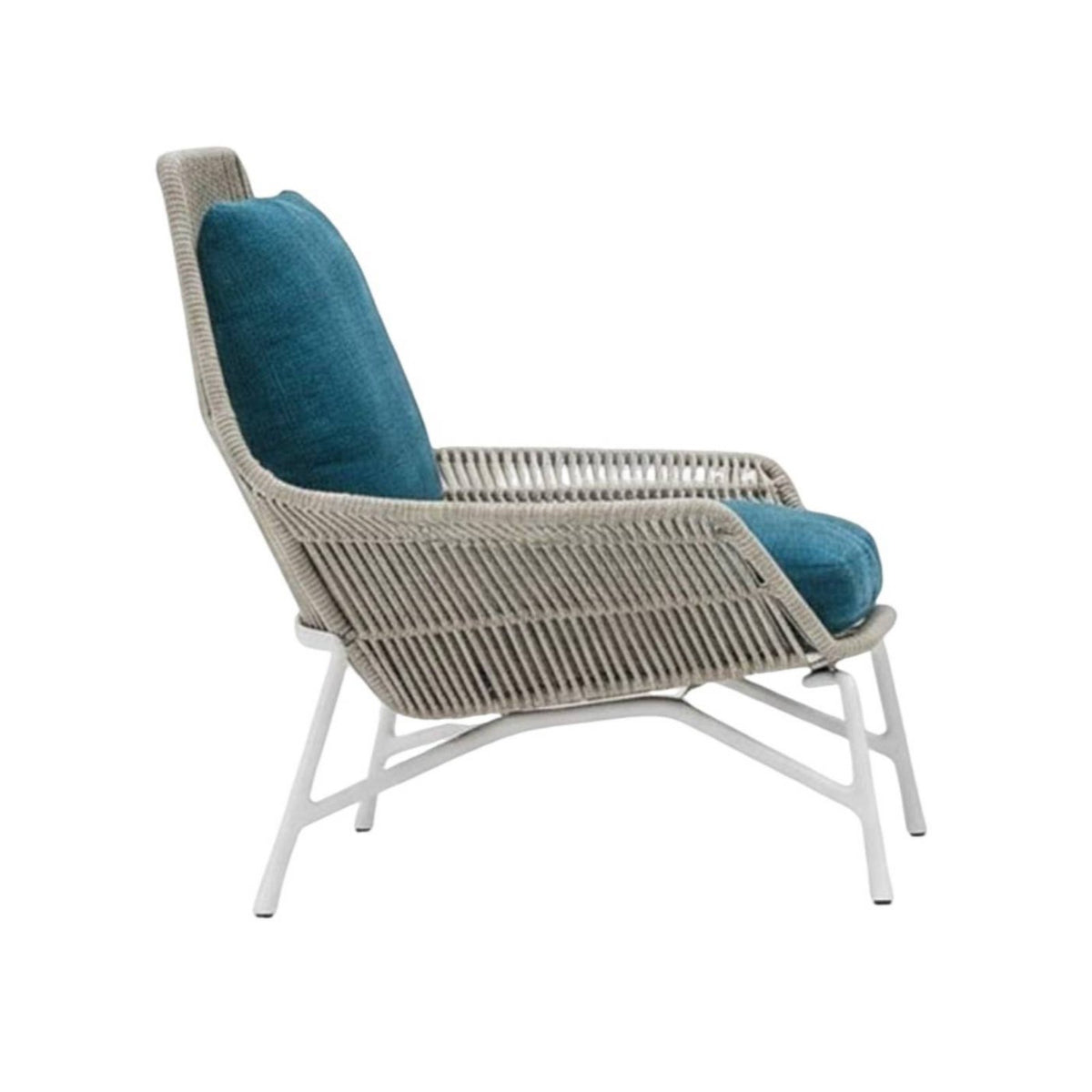 All-Weather 4-Piece Woven Lounge Seating long-lasting Frame Outdoor Furniture Thick paddings Garden Furnishing Easy Maintenance for Families, Homeowners, Adults, Balcony, Sunroom, rearyard, waterside