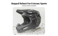 Shock Absorption Full Face Mountain Bike Helmet Lightweight Design Full-Face Cycle Helmet Removable Liner Cycling Headwear Quick Release Buckle for Young Riders, Adults, Women, Pump Track, Remove-Road Racing
