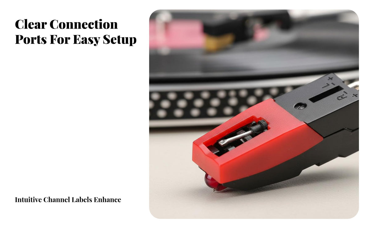 Record Player Phonograph Tip Strong Tracking Ability Vinyl Player Audio Tip High Sound Quality Replacement Phonograph Tip for Audiophiles