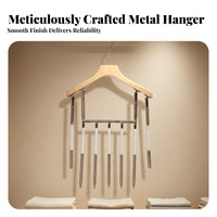 Invisible Garment Hanger Long-Lasting Telescopic Photo Display Hanger Invisible Dress Form Strong Load-Bearing Lightweight Silver for Photography
