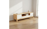 Solid Wood TV Stand Modern Simple Design Living Room TV Console for Bedroom