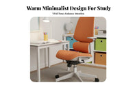 Adjustable Height Ergonomic Saddle Chair With spine-support Support Wheeled Student Chair Rolling Casters Study Seat 360° rotate for Teenagers, Students, Children, Desk Work, Home, Bedroom