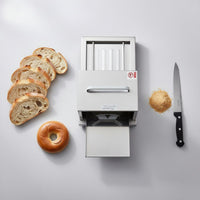 Stainless Steel Manual Bread Cutter Even Slicing Hamburger Bun Cutter Easy Operation for Bakeries, Restaurants