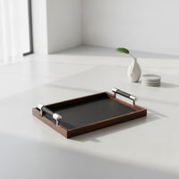 Catchall Tray Decorative Tray with Handles Modern for Entryway
