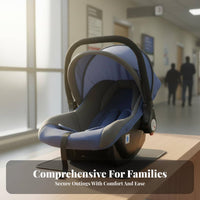 Portable Baby Rocker Rocking Function Newborn Carrying Basket Comfort Padding